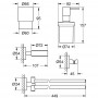 Набір аксесуарів Grohe Essentials 40846001