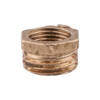 Футорка латунь 3/8'В. 1/2'Н. (701Б)