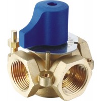 Кран трехходовой SD Forte 1' ВР ручной SF363W25