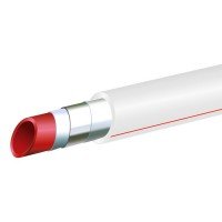 Труба PPR Blue Ocean "Белый" PPR/Al/PPR армированная алюминием 25х3,25