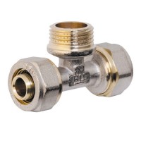 Тройник обжимной Valve 20х1/2"х20 НР SV160201520