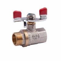 Кран шаровой Valve 3/4' ВН для воды (бабочка) SV607W20