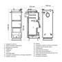 Котел твердопаливний сталевий Thermo Alliance Ferrum V 3.0 FSF 20-24