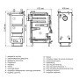 Котел твердопаливний сталевий Thermo Alliance Vulcan V 3.0 SF 18