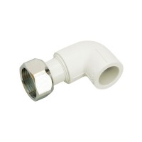Уголок PPR с накидной гайкой Blue Ocean 25х3/4", 90° ВР