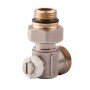 Вентиль простий Icma 1/2" заднє підключення №917