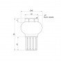 Донний клапан Icma 1/2" №49