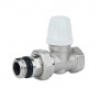Кран радиаторный Icma 1/2" с антипротечкой прямой без ручки №955