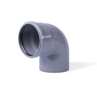 Колено канализационное Интерпласт 110, 67°