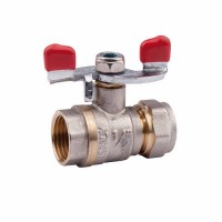 Кран шаровой обжимной Valve 20х3/4" SV329W2020
