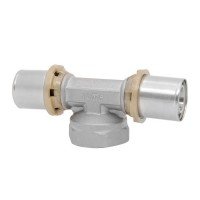 Тройник пресс Icma 32х1" 1/4х32 ВР №408