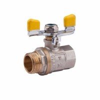Кран шаровой Valve 1/2' ВН для газа (бабочка) SV607G15