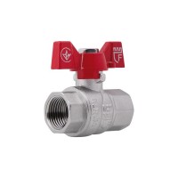 Кран шаровой SD Forte 1/2' ВР для воды (бабочка) SF602W15