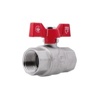 Кран шаровой SD Forte 1' ВР для воды (бабочка) SF602W25