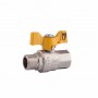 Кран кульовий SD Forte 1/2" ВЗ для газа (метелик) SF607G15