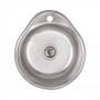 Кухонна мийка Lidz 4843 0,6 мм Satin (LIDZ484306SAT)