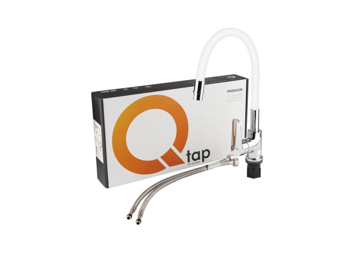 Смеситель для кухни Qtap Linea CRW 007F с рефлекторным изливом