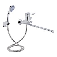 Смеситель для ванны Qtap Hansberg CRM 005 New