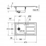 Кухонна мийка Grohe Sink K400+ 31568SD0