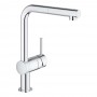 Набор Grohe мойка кухонная K500 31573SD0 + смеситель Minta 32168000