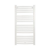 Сушарка рушників водяна Qtap Dias (WHI) P18 1000x500 HY