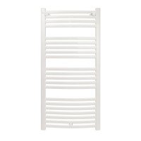 Сушарка рушників водяна Qtap Dias (WHI) P21 1200x600 HY