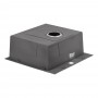 Кухонная мойка Qtap D5050 2.7/1.0 мм Satin (QTD505010)