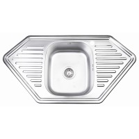 Кухонная мойка Lidz 9550-D 0,8 мм Decor (LIDZ9550DEC08)