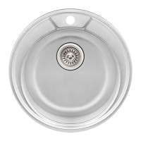 Кухонная мойка Qtap D490 0,8 мм Micro Decor (QTD490MICDEC08)