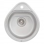 Кухонна мийка Qtap 4450 0,8 мм Satin (QT4450SAT08)
