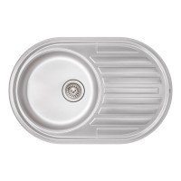 Кухонная мойка Qtap 7750 0,8 мм Micro Decor (QT7750MICDEC08)