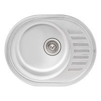 Кухонная мойка Qtap 5745 0,8 мм Micro Decor (QT5745MICDEC08)