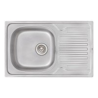 Кухонная мойка Qtap 7850 0,8 мм Satin (QT7850SAT08)