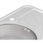 Кухонна мийка Qtap 6744L 0,8 мм Satin (QT6744LSAT08)