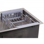 Кухонная мойка Lidz H5245 3.0/1.0 мм Brush (LIDZH5245BRU3010)