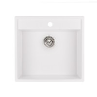 Кухонна мийка Qtap CS 5250 White (QT5250WHI650)