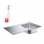 Набір Grohe мийка кухонна K200 31552SD0 + дозатор для миючого засобу Contemporary 40536000