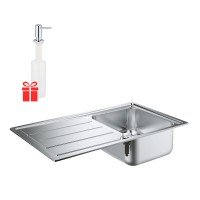 Набір Grohe мийка кухонна K500 31571SD0 + дозатор для миючого засобу Contemporary 40536000
