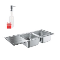 Набір Grohe мийка кухонна K500 31588SD0 + дозатор для миючого засобу Contemporary 40536000