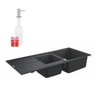 Набір Grohe мийка кухонна K400 31643AP0 + дозатор для миючого засобу Contemporary 40536000