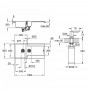 Набір Grohe мийка кухонна K500 31646AP0 + дозатор для миючого засобу Contemporary 40536000