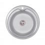 Кухонна мийка Lidz 510-D 0,6 мм Decor (LIDZ510D06DEC160)