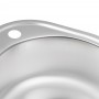 Кухонна мийка Lidz 4843 0,6 мм Decor (LIDZ484306DEC180)