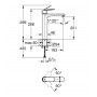 Змішувач на стільницю для раковини XL-розміру Grohe Eurosmart Cosmopolitan (23921000)