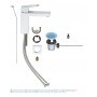 Змішувач для раковини M-розміру Grohe Eurocube (23445000)