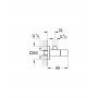 Кутовий вентиль Grohe Universal Cube (22012000)